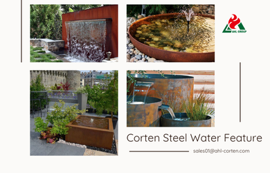 Corten Steel Water Feature